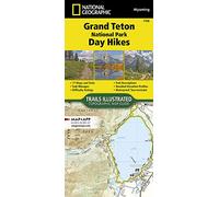 Grand Teton Day Hikes Map (National Geographic Topographic Map Guide, 1706)