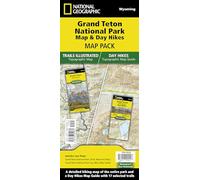 Grand Teton Day Hikes Map (National Geographic Trails Illustrated Map)