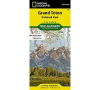 Grand Teton National Park Map: Trails Illustrated National Parks (National Geographic Trails Illustrated Map)