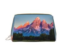 Grand Teton National Park Makeup Organizer, Travel-Friendly Toiletry Pouch for Cosmetics, Skincare, Accessories