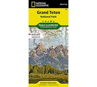 Grand Teton National Park Map: Trails Illustrated National Parks (National Geographic Trails Illustrated Map)