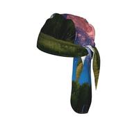 grand teton national park Print Breathable Cycling Cap Elastic Headband Universal Stretch Yoga Running Workouts Hat