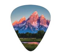 grand teton national park Print Guitar Pick,12 Pack,Includes Thin,Medium,Heavy Gauges,Suitable for guitar,ukulele