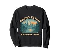 Grand Teton National Park River Valley Wilderness Sweatshirt
