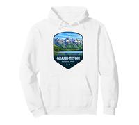 Grand Teton National Park Shield Pullover Hoodie