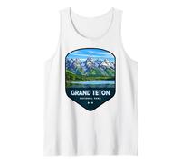 Grand Teton National Park Shield Tank Top