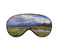 Grand Teton National Park Sleep Mask Eye Mask Travel Eye Cover