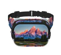 Grand Teton National Park Unisex Fashion Waist Packs, Stylish Fanny Packs for Workouts, Running, Traveling, and Hiking