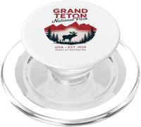 Grand Teton National Park Wyoming Hiker PopSockets PopGrip for MagSafe