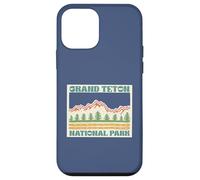 Grand Teton National Park Wyoming Hiking Vintage Retro Case for iPhone 12 mini