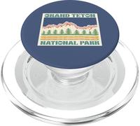 Grand Teton National Park Wyoming Hiking Vintage Retro PopSockets PopGrip for MagSafe