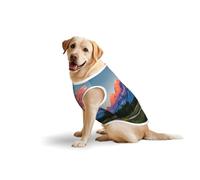 Grand Teton National Parkprint Large Pets Vest Breathable Sleeveless Tank Top Cozy Lightweight Walks Travel T-Shirt
