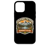 Grand Teton Summit Club Mountain Peak Climber Climbing Climb Case for iPhone 12 mini