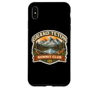 Grand Teton Summit Club Mountain Peak Climber Climbing Climb Case for iPhone XS Max