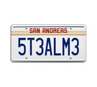 Grand Theft Auto | STEAL ME | Metal Stamped License Plate