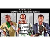 Grand Theft Auto V Enhanced & Great White Shark Card Bundle