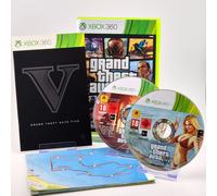 Grand Theft Auto V + Map - Xbox 360 - Near Mint - Fast Shipping - PAL