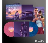 GTA VI O.S.T. Album 2026 2 LP Pink & Blue Colored Vinyl Pre-Sale