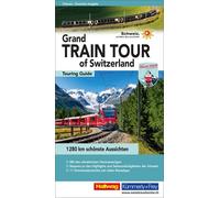 Hallwag Kümmerl Grand Train Tour of Switzerland: 1 280 km schönste A (Paperback)