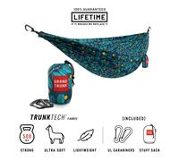 Grand Trunk TrunkTech Double Hammock | Portable Camping Hammock | Accessories for Outdoor, Indoor, Hiking Camping, Backpacking, Travel, Backyard, Beach (Eden)