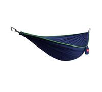Grand Trunk TrunkTech Double Hammock | Strong, Lightweight & Compact 11' Hammock for Outdoor, Hiking, Backpacking & Travel - Weather-Proof, Ultra-Soft, Reflective Loops, 500lb Capacity (Navy/Green)