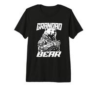 Grandad Bear Bio Mechanical Robot Sci - Fi Steampunk Premium T-Shirt