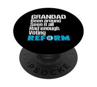 Grandad Been Around Seen It All Had Enough Voting Reform PopSockets Adhesive PopGrip