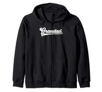 Grandad Gifts Father's Day Grandad Zip Hoodie
