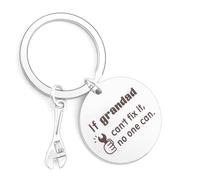 Grandad Gifts, Gifts for Grandad,Present for Grandad Christmas Gifts, Grandad Birthday Gifts, Grandad Keyring, Retirement Gifts for Grandpa Grandfather from Grandchildren Grandad Fathers' Day Gift,