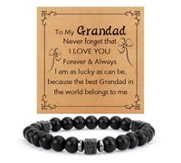 Grandad Gifts,Grandad Christmas Gifts,Gifts for Grandad,Grandparents Gifts,Gifts for Grandparents,Bracelet Grandpa Gifts Presents for Christmas,Grandad Gifts Fathers Day,Grandad Birthday Gifts