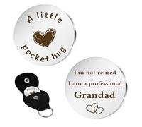 Grandad Gifts Grandpa Fathers Day Pocket Hug Gift Grandpa Gift Grandad Birthday Gifts Papa Gifts for Grandad Presents for Grandad Grandfather Gift for Father's Day Birthday Grandad Christmas Gifts