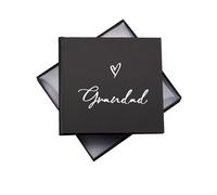 Grandad Memory Photo Album, Holds 50 6x4 inch Photos, 18.5x19.5cm, Black