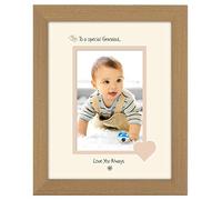 Grandad Photo Frame Special Grandad Love You Always Portrait 1140F Double Mounted Quality Gift (Oak Finish Frame Cream Mount Beige Inside)