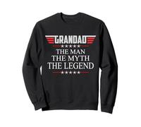 Grandad The Man The Myth The Legend V2 Grandad Tshirt Sweatshirt