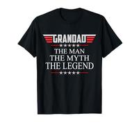 Grandad The Man The Myth The Legend V2 Grandad Tshirt T-Shirt