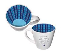 Grandads Share a Lifetime of Knowledge with a Heart Full of Love - Beautifully Designed Ceramic Inside Out Mug