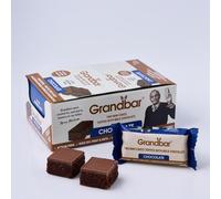 Grandbar Snacks Chocolate Mini Cakes 50g,12-count box, High in Fibre - Over 33% Fruit and Nuts - No artificial colours flavours or preservatives, Real Chocolate, Suitable for the Elderly