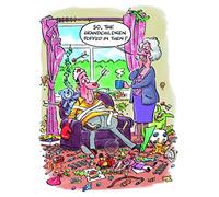 GRANDCHILDREN'S VISIT COUNTRY HUMOUR BIRTHDAY CARD 10814 HB