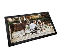 GrandCraft Design Personalised Bar Mat - Add Your Photo and Text, Company Logo - Full Custom Design | 44 x 25cm / 17.3 x 9.8 | Add Bar Blade, Coasters & Drip Mat