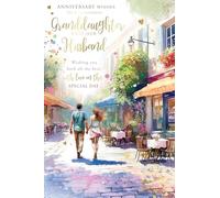 GRANDDAUGHTER and HUSBAND Anniversary card 'In Style' Range