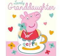 Granddaughter Birthday Card, Birthday Card for Granddaughter, Peppa Pig Birthday Card for Granddaughter, Birthday Card for Her Peppa Pig