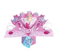Granddaughter Birthday Pop-Up Greeting Card Original Second Nature 3D Pop Up Cards