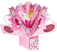 Granddaughter Birthday Pop-Up Greeting Card Original Second Nature 3D Pop Up Cards