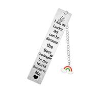 Granddaughter Bookmark Gifts from Grandma Grandpa Birthday Christmas Presents for Granddaughter I Am As Lucky As Can Be The Best Granddaughter in The World Belongs to Me Gift (Granddaughter Belongs)