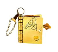 Granddaughter Gifts Granddaughter Necklace,Daughter Book Necklace,Openable Tiny Star Pendant,The Most Beautiful Chapter Book Necklace with 6 Pages of Engraved Information (Gold, One Size)