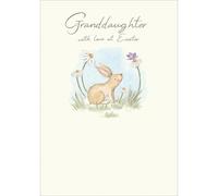 Granddaughter With Love At Easter Greeting Card Cute Greetings Cards