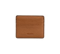 grande 3633 Genuine Leather Card Holder for Women and Men Super Slim Minimalist Small Snap Wallet (Camel)