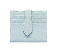 grande 3803 Genuine Leather Card Holder for Women and Men Slim Minimalist Card Case Small Snap Wallet (Mint)