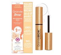 Grande Cosmetics GrandeBROW Brow Enhancing Serum for Fuller, Bolder, Looking Eyebrows - Brow Serum With Vitamins, Peptides, Antioxidants, Amino Acids, Cruelty Free, 8-Week Supply (1.5 mL)