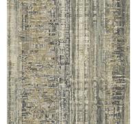 Grandeco Armana Textured Vertical Stone Effect Wallpaper, Black